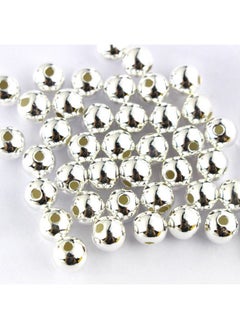 (Tm) 50Pcs Genuine 925 Sterling Seamless Silver Round Ball Beads Spacer For Jewelry Making Findings (4Mm) - pzsku/ZB8CCADB4BCE8934AC1F3Z/45/_/1724479493/5fe84e0e-cae9-47f2-b357-8e496f0d302a