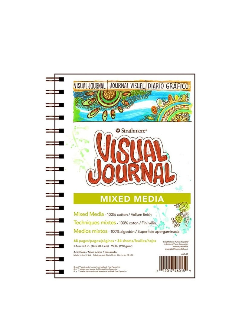 Strathmore Visual Journal Mix Media A5 - Image 1