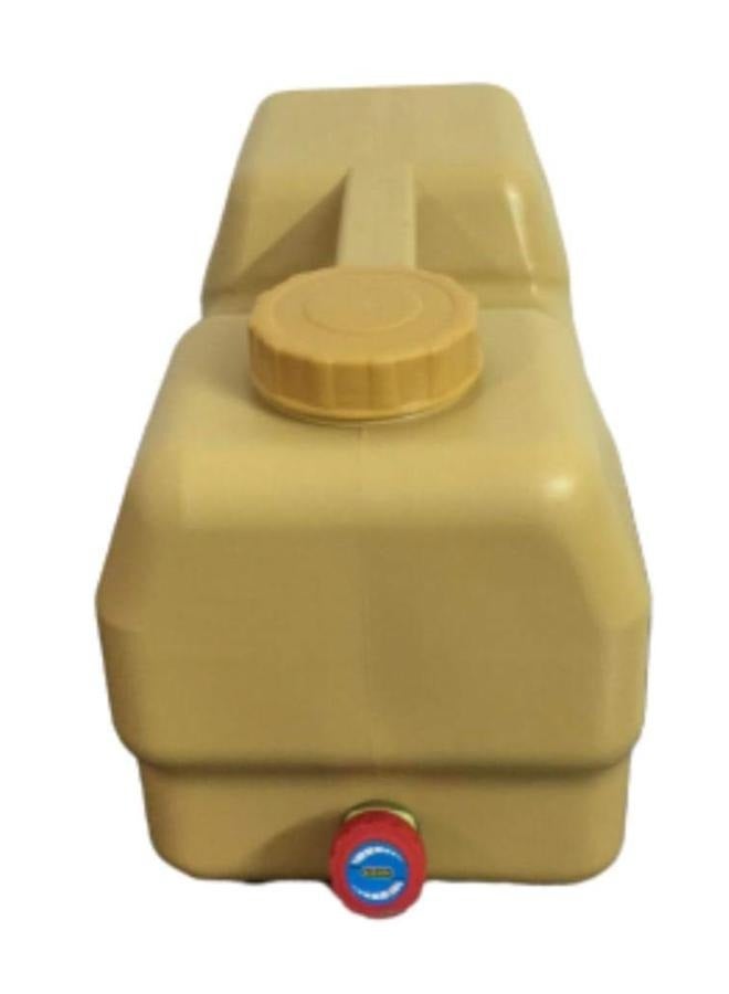 دلو تخزين مياه بلاستيكي خالٍ من مادة BPA سعة 20 لتر للتخييم مع صنبور وزجاجة معقم لليدين - Image 3