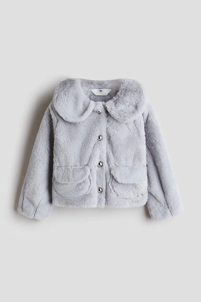 اتش اند ام جاكيت بياقة