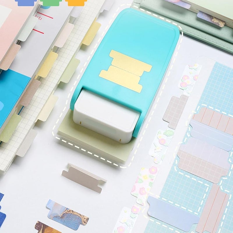 أداة النقش البارز لعلامات الفهرس والإشارات المرجعية والدفاتر بشفرة معدنية - Image 3