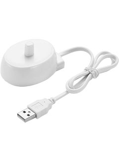 Topleo For Oral B Electric Toothbrush Charger Type 3757 Chargers for Oral B Pro 1 650 Pro 2 2500 Pro 3 3500 Smart 4 6 iO 4 5 6 Kids Vitality Genius X 8000 Toothbrushes Charging Adapter USB Plug  - Image 1