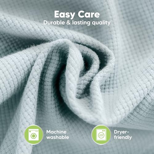 KeaBabies 3-Pack Organic Swaddles for Newborns, Baby Sleep Sacks 0-3 Months - Baby Swaddle Wrap, Newborn Wearable Blanket, Infant Sleep Sack for Girls, Boys, Soft & Snug, Large Hook & Loop Closure (Ripple) - Image 5