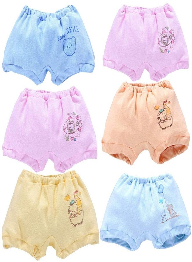 REVOLTEK Baby Boys & Baby Girls Cotton Bloomers | Panties | Brief | Panty Inner Underwear Drawer Pack of 5 (Multicolored, 18-24 Months)