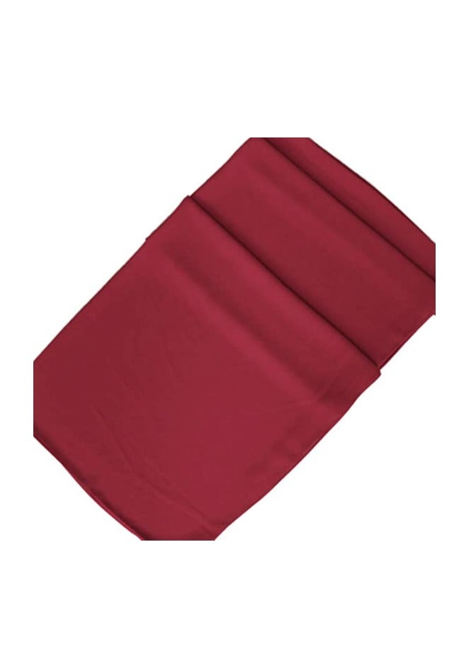 شال شيفون فقاعات بلون موحد للنساء، حجاب ناعم، شال طويل، لفات شالات - Image 3