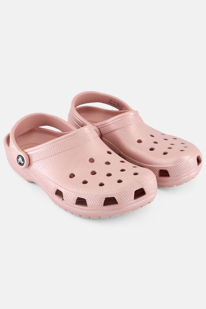 crocs Men Classic Sling Back Clogs, Rose Pink - Image 1