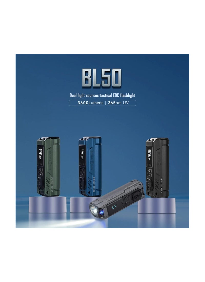 IMALENT IMALENT BL50 Dual Light 3600 Lumens Sources EDC Flashlight  - Image 3