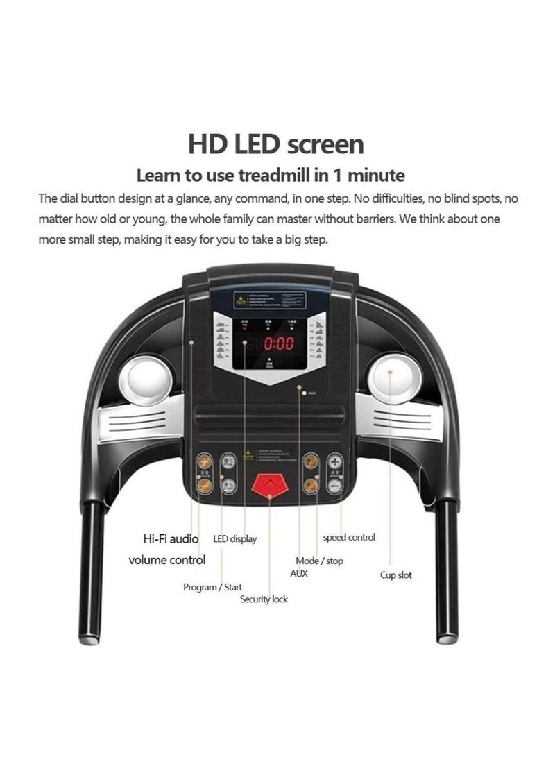 Topfit جهاز المشي القابل للطي Hammer MT-510 2.25HP – تخزين سهل، لياقة منزلية، تركيب ذاتي - Image 5