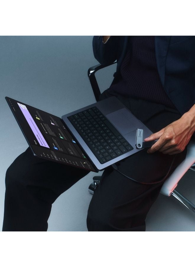 Ledger Nano S Plus Hardware Wallet | Safest Crypto & NFT Cold Storage, OLED Screen, Type-C Connectivity, 5000+ Coins Supported, for Android, MacOS & Windows - Black - Image 5