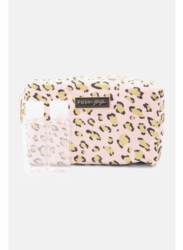 Posh  Pop Women Allover Print Cosmetic Bag, Multicolor  - Image 1