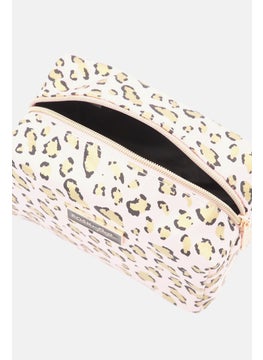 Posh  Pop Women Allover Print Cosmetic Bag, Multicolor  - Image 4