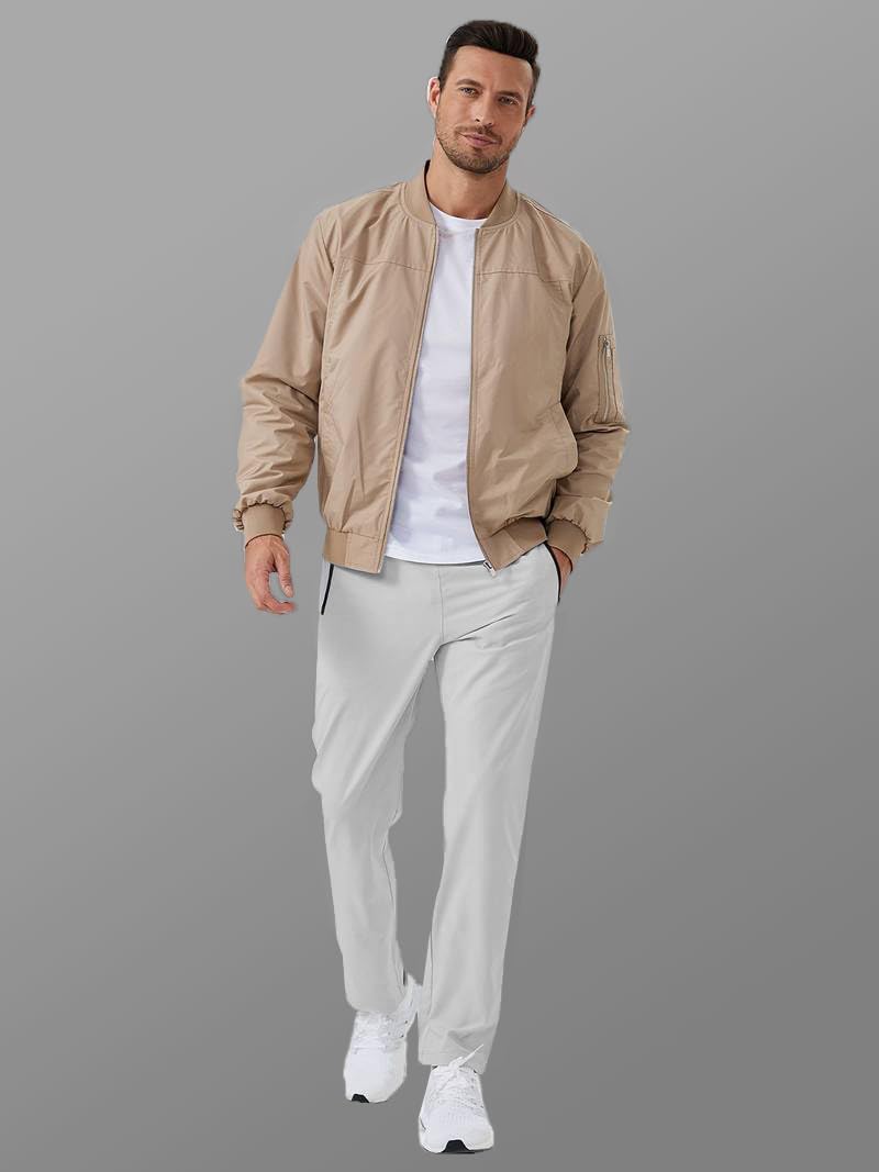 TOPLOT Track Pants for Men || Activewear Pants || Men’s Joggers || Zipper Pocket || Casual Trousers || Stretchable (Sports | Gym | Yoga) (Track-Pant-5217-Grey-38) - Image 2