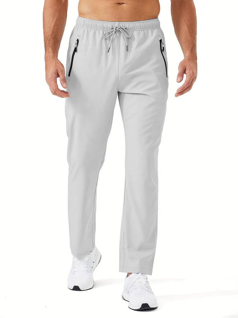 TOPLOT Track Pants for Men || Activewear Pants || Men’s Joggers || Zipper Pocket || Casual Trousers || Stretchable (Sports | Gym | Yoga) (Track-Pant-5217-Grey-38) - Image 5