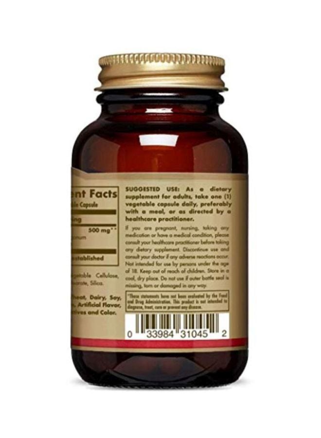 Solgar Resveratrol 500 mg Dietary Supplement- 30 Vegetables Capsules - Image 2