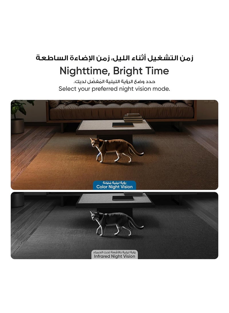 eufy Security Indoor Cam E30 4K UHD Indoor Security Camera, Latest Generation, Dog/Baby/Pet Camera, Colour Night Vision, Human/Pet Auto Tracking, 360° Surveillance, Works with Homekit - Image 5