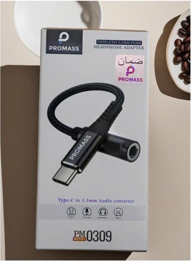 PROMASS Type-C to 3.5mm Audio Converter Seamlessly Connect and Enjoy Your Music - Image 2