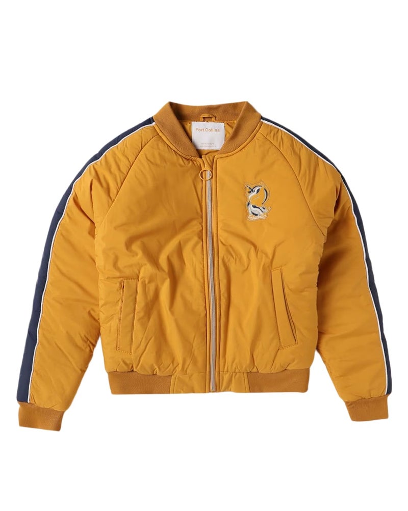 Fort Collins Girls Jacket, BD3516W, Mustard, 34 - Image 1