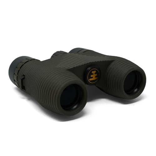 Nocs Provisions Standard Issue 8x25 Waterproof Binoculars, 8X Magnification, Bak4 Prism, Wide View Multi-Coated Lenses for Bird Watching, Hiking & Backpacking - Charcoal Black - Image 1