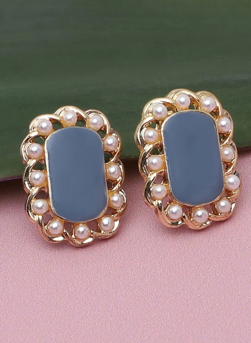 SOHI Party Stud Earrings