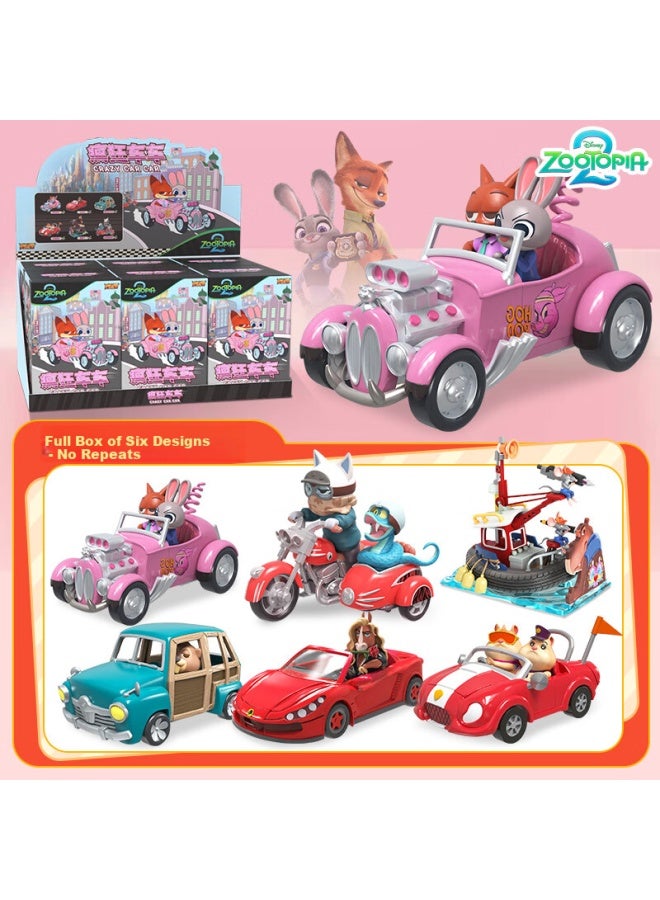 Qiji Disney Zootopia 2 Blind Box Toy Judy Figurine Trendy Collectible Scene Decoration New Year Gift - Image 1
