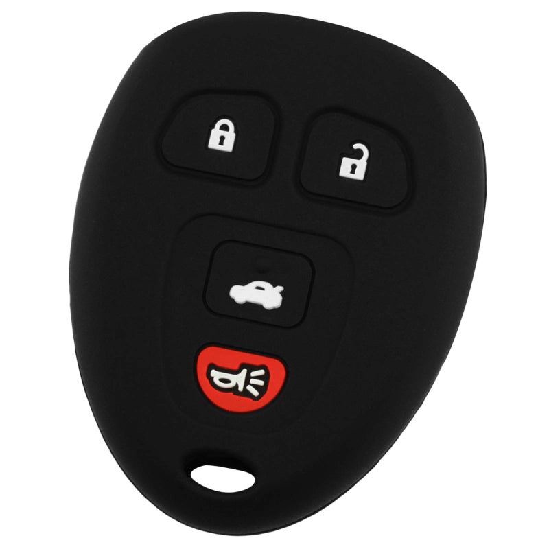 KeylessOption Key Fob Keyless Entry Remote Cover Protector for GM Buick Cadillac Chevrolet Pontiac Saturn (15252034, 15912859) - Image 3