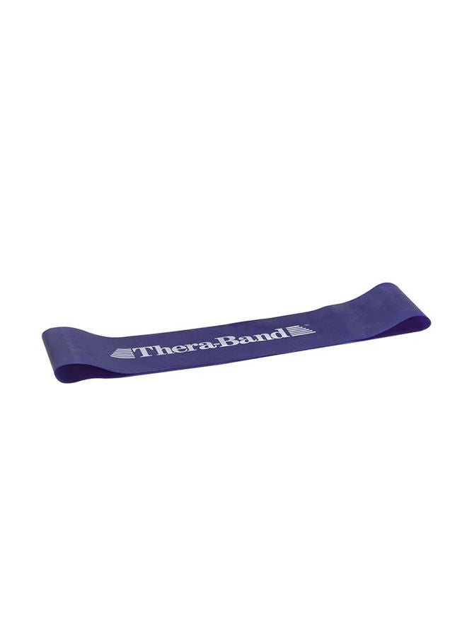 TheraBand حلقات مقاومة THERABAND | شريط لاتكس مصغر احترافي للتمارين، البيلاتس وكروس فيت أزرق 30 سم – تدريب القوة في المنزل وحلقات العلاج الطبيعي للأرداف، الساقين والجزء السفلي من الجسم - Image 1