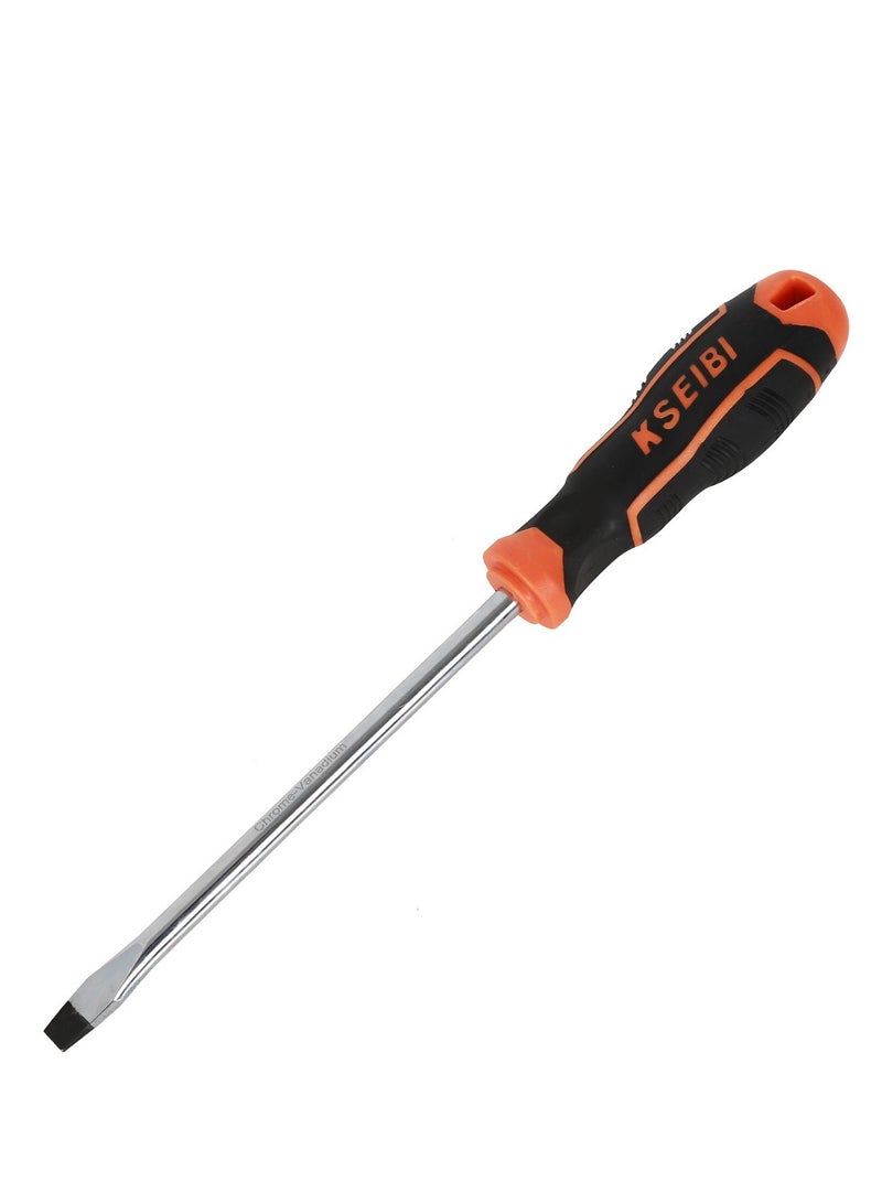 KSEIBI 6PCS Slotted & Phillips Screwdriver Set, Phillips-Head and Flathead Tips, for Fastening, Chiselling and Loosening Seized Screws, Assembling and Disassembly Furniture, Electrical Work. - Image 5