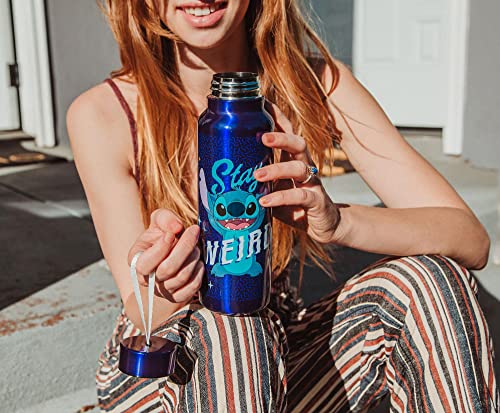 Disney Lilo & Stitch "Stay Weird" 27-Ounce Stainless Steel Water Bottle | BPA-Free Plastic Sports Jug With Leakproof Screw-Top Lid | Hydration For Outdoor Activities, Gym Fitness | Cute Gifts - Image 4