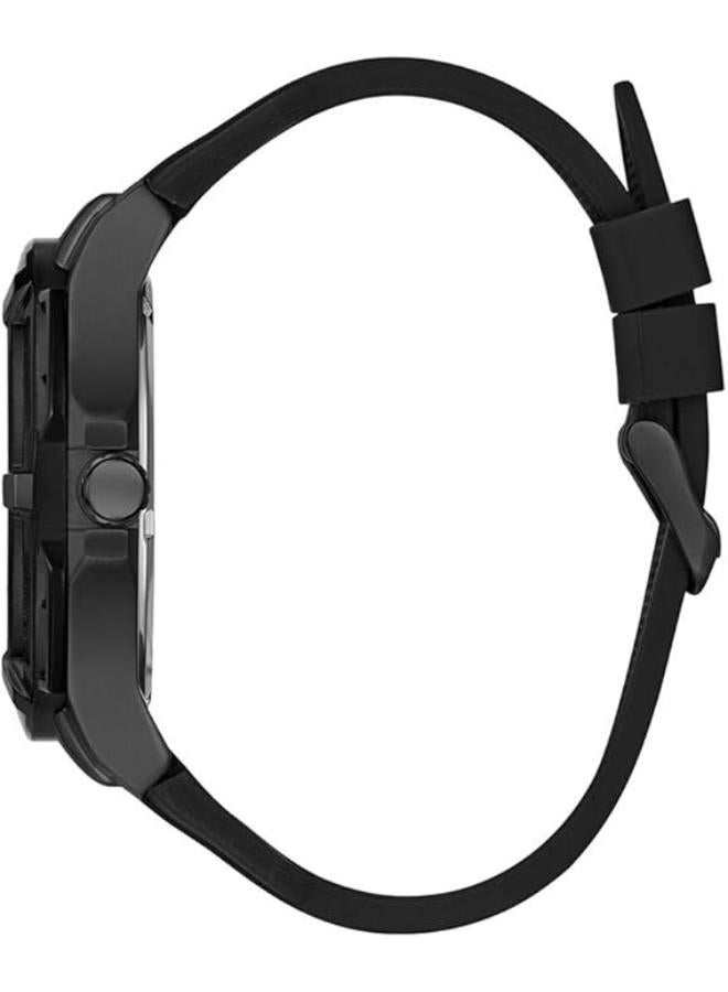 GUESS Men's Rubber Analog Watch W1254G2 - Image 2