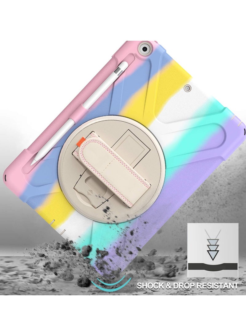 Procases iPad 9th Generation Case Rugged Heavy Duty Shockproof Rotatable Kickstand Protective Cover for 10.2 Inch - Image 2