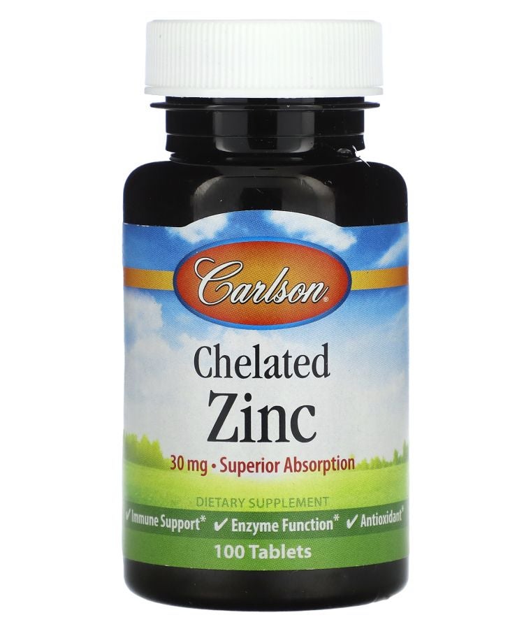 زنك مخ chelated 30 ملغ 100 قرص