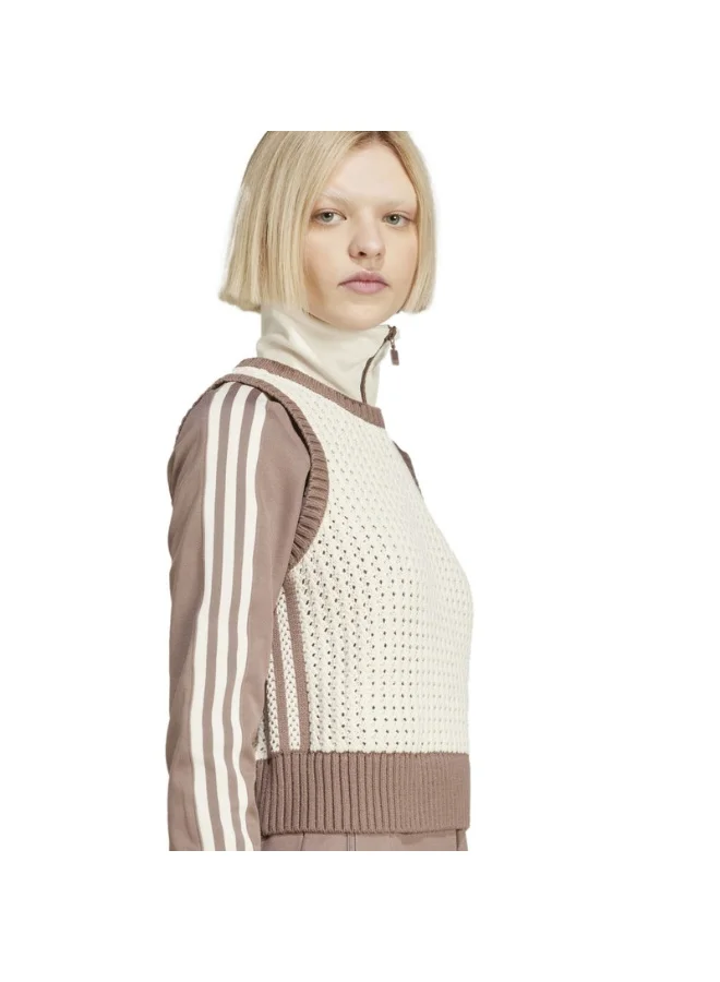 Adidas adidas KNITTED VEST White Originals Women JACKETS