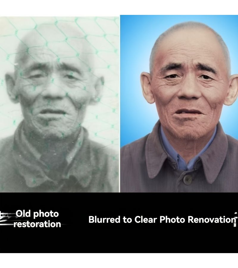 Professional Photo Restoration Service Upgrade Repair 6 Inch 1 Pcs Meticulous Repair of Blurring Cracking Tearing Fading and Peeling Restore Life Like Images True Colors High Definition Print Ideal Gift - Image 2