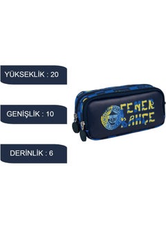 Beşiktaş Fenerbahçe 2-Compartment Since 1907 Faux Leather Pen Holder (24755)  - Image 2