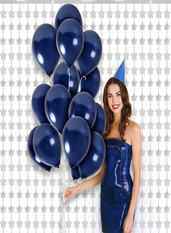 بيشيدا قطعتان من شرائط الأبواب الفضية على شكل نجوم، شرائط ستائر من رقائق معدنية على شكل نجوم، خلفية جدارية لأعياد الميلاد، عيد الطفل، حفل استقبال المولود الجديد للأولاد والبنات (3.28 قدم × 6.58 قدم) - Image 5