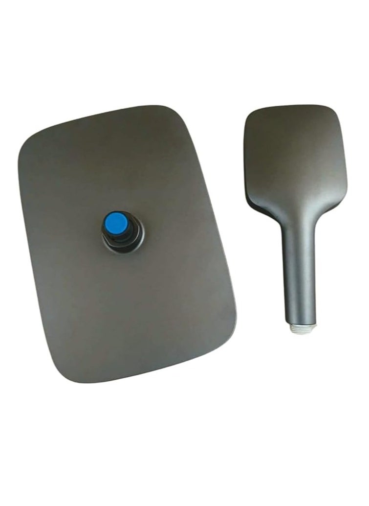 Generic - Thermostatic Shower Set with Piano Keys and Shower Panel with Hand Shower Head Bidet and Temperature Display Gun (Code 7) - Image 1