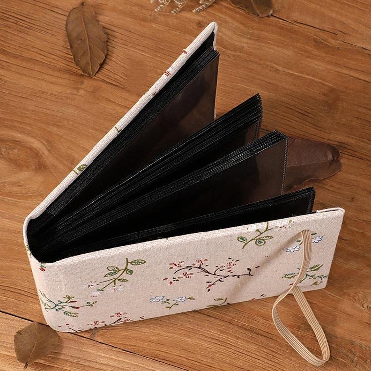AZOFIA Photo Album 4x6, Soft Fabric Cover Pictures Photo Albums Memory Book for Family Baby Wedding Anniversary Birthday (Multicolor, 100 Pockets) - Image 3