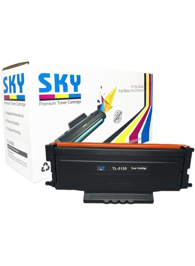 SKY TL-5120 Compatible Toner Cartridge (3000 Pages) Replacements for Pantum BP5100DN BP5100DW BM5100ADN BM5100ADW BM5100FDN BM5100FDW Printers - Image 1