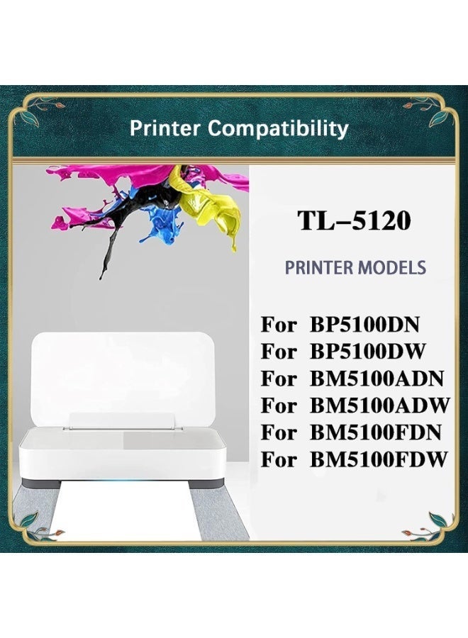 SKY TL-5120 Compatible Toner Cartridge (3000 Pages) Replacements for Pantum BP5100DN BP5100DW BM5100ADN BM5100ADW BM5100FDN BM5100FDW Printers - Image 2