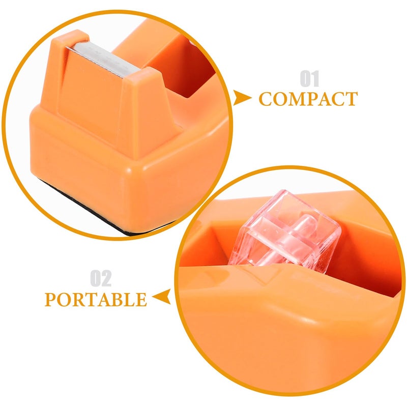 Portable Lightweight Tape Dispenser Cutter Organizer For School Office Students Teachers - Image 4