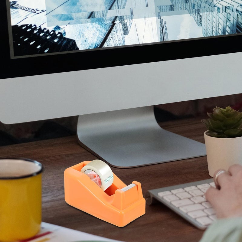 Portable Lightweight Tape Dispenser Cutter Organizer For School Office Students Teachers - Image 5