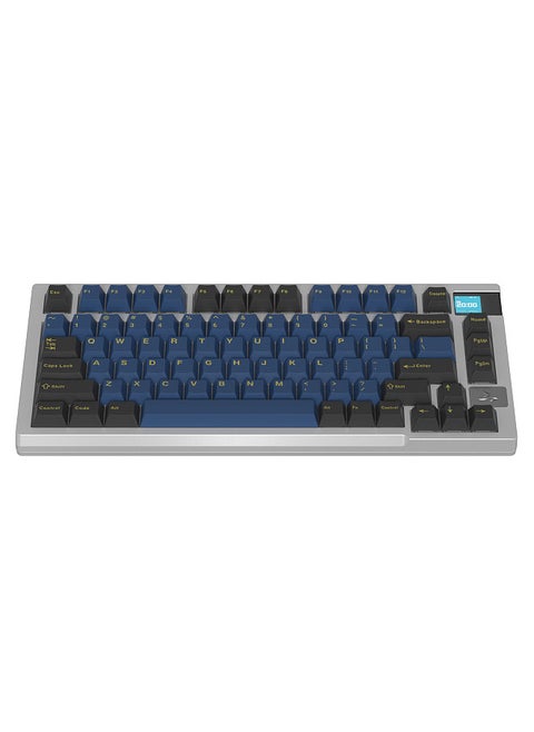 Darmoshark K8 Tri-mode Wireless 81-Key Mechanical Keyboard K81 Keyboard RGB Full-color Backlight 18 Lighting Effects Full Hot-Swap Rechargeable Keyboard