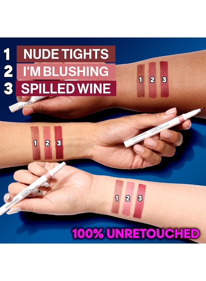 Wet N Wild Perfect Pout Lip Liner Stain - Nude Tights - Image 5