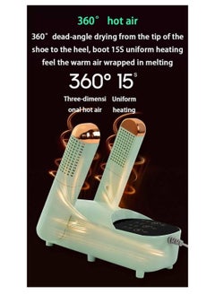 TIGER Ski Boots Dryer & Electric Shoe Dryer with Adjustable Drying Rack, 30/60/120/180min Timer, Glove Dryer & Boot Warmer for Sweaty Shoes, Sneakers, Winter Gear – Fast & Efficient Drying Solution  - Image 3