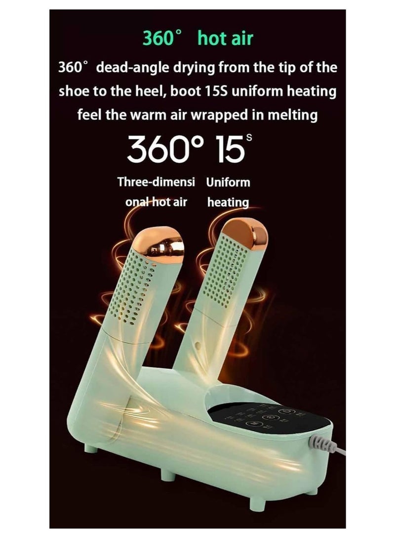 TIGER Ski Boots Dryer & Electric Shoe Dryer with Adjustable Drying Rack, 30/60/120/180min Timer, Glove Dryer & Boot Warmer for Sweaty Shoes, Sneakers, Winter Gear – Fast & Efficient Drying Solution  - Image 3