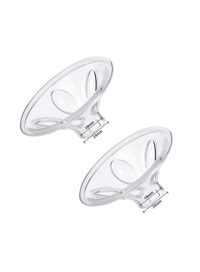 Loveishere Flange Massage Cushions 19mm Compatible with Spectra/Medela 24mm Shields/Flanges Replace Flange Inserts Spectra Breastpump Parts Reduce 24m - Image 1