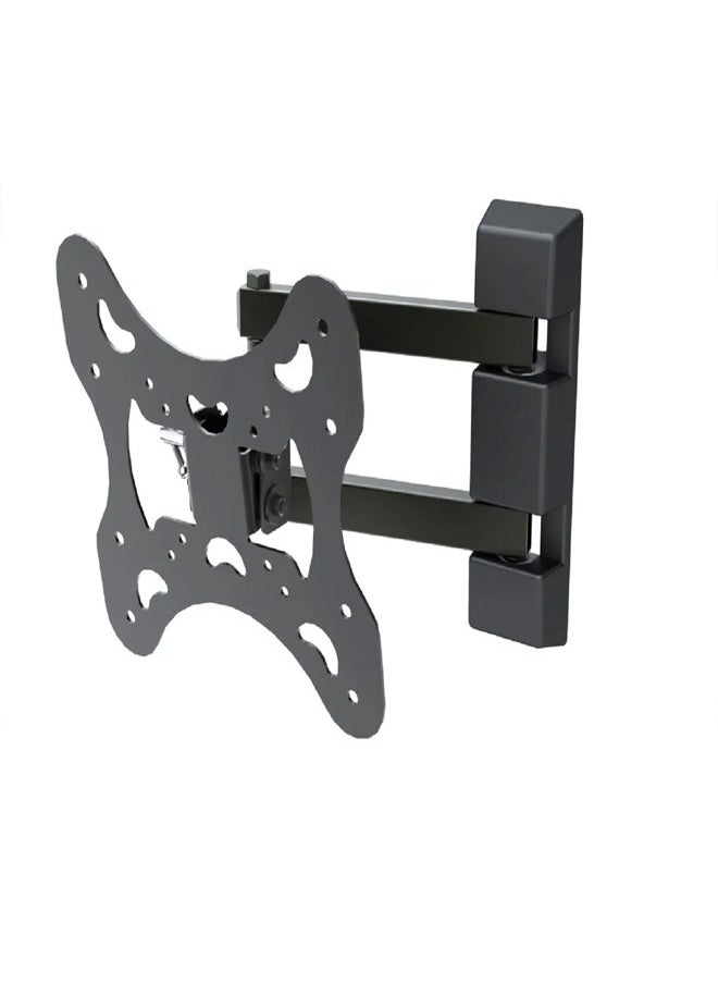 Skill Tech SH 30P Swivel TV Wall Mount for 14"-43" Screens, VESA 200x200, Wall Profile 75mm–390mm, Max Load 35kg – Black  - Image 2
