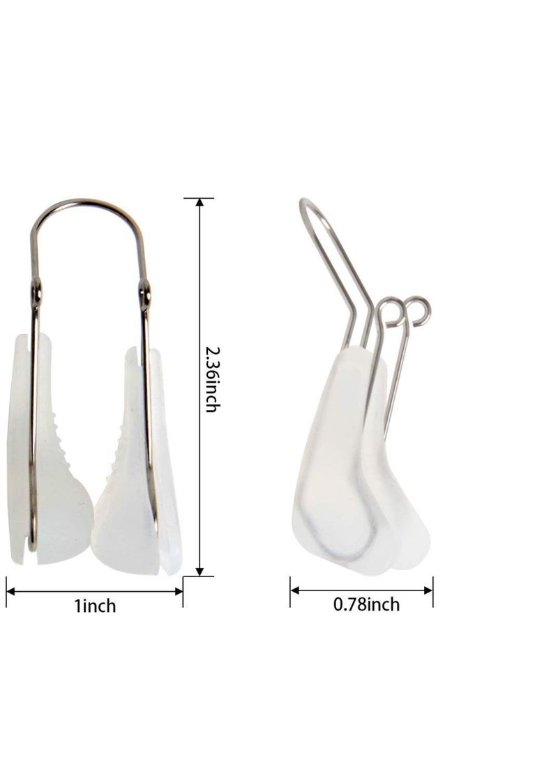SYOSI - Nose Shaper Clip, DELFINO Nose Beauty Up Lifting, Silicone Pain Free Nose Bridge Straightener Corrector, Slimming Rhinoplasty Device for W ideCrooked Nose Curved Nose Big Nose High Up Tool - Image 1