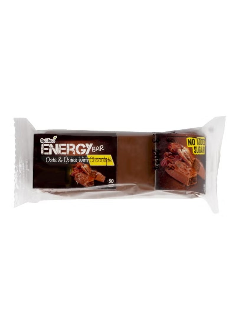 OptiTect Optitect Energy Bar Oats And Dates With Chocolate 1 Bar 50 Gm 