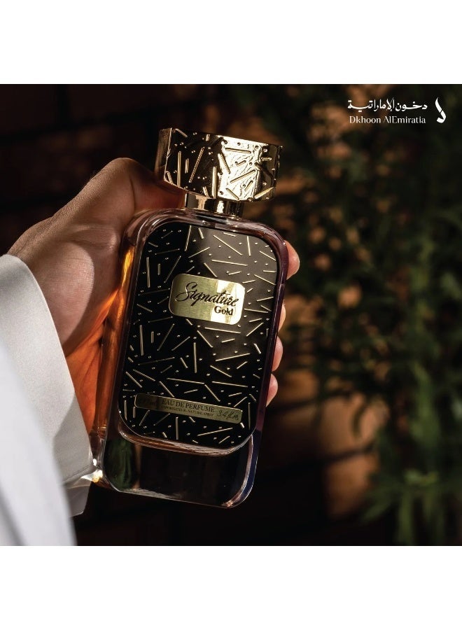 Dkhoon alemiratia Signature Gold Perfume by Dokhoon AlEmiratia100ml - Image 1